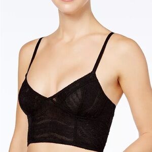 Free People Intimately Black Lace Bralette - Sz Large